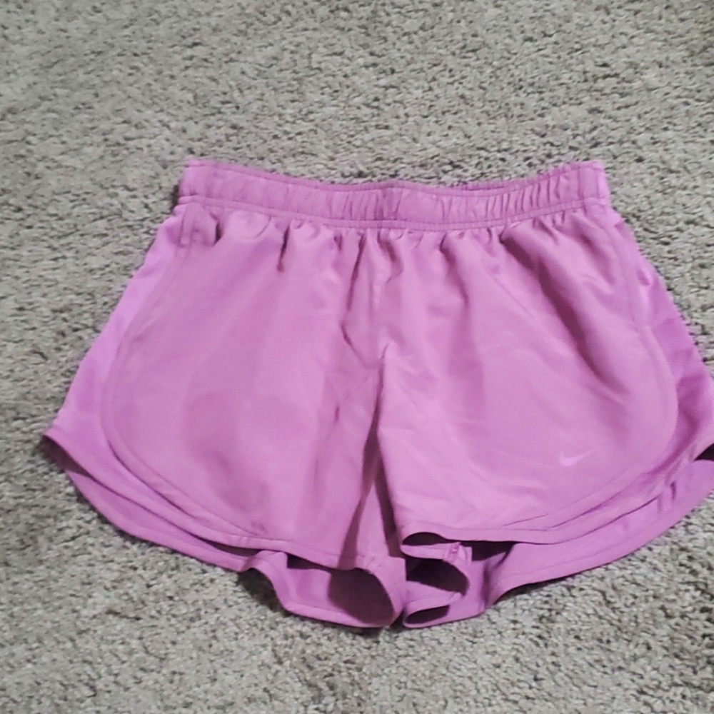 Purple Nike Dri Fit Shorts
